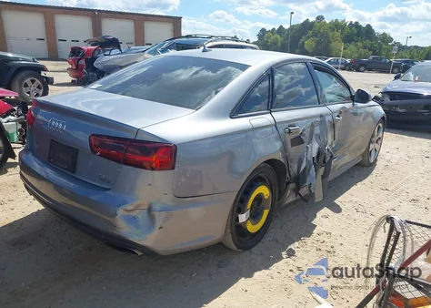 2016 Audi A6 3.0T Premium Plus from USA, damaged, VIN WAUHGAFC4GN032661